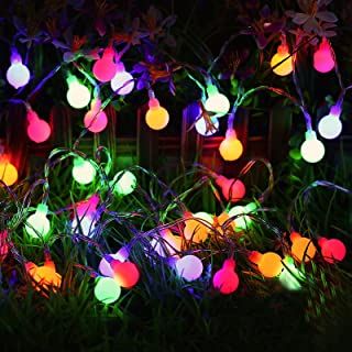 Photo 1 of Globe String Lights,65 ft 200 LED Decorative Lights with Remote and 8 Modes, Waterproof Fairy String Lights