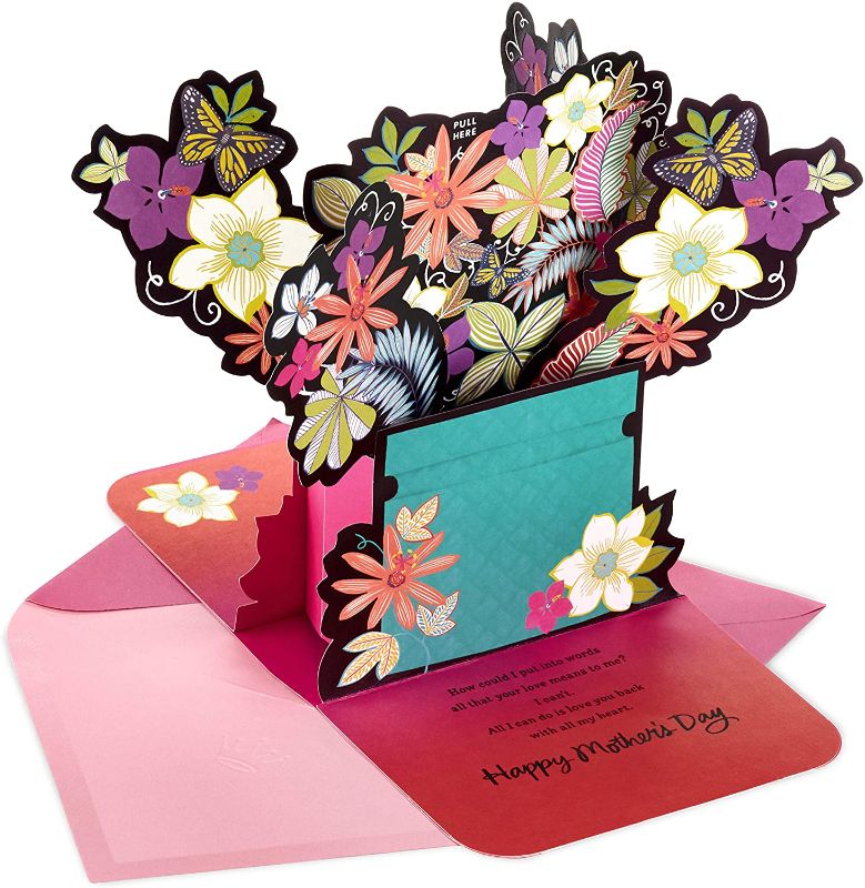 Photo 1 of 4 PACK - Hallmark Mahogany Pop Up Mothers Day Card from Son or Daughter (Powerful Gift)