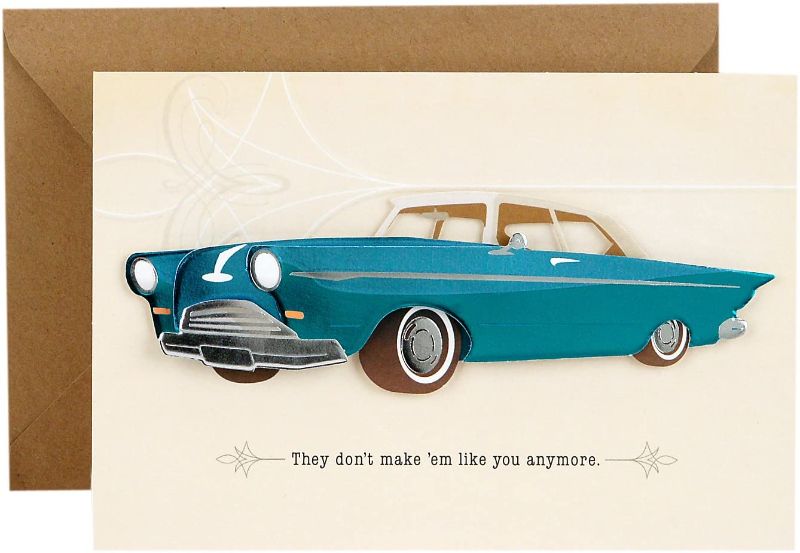 Photo 1 of 4 PACK - Hallmark Signature Father's Day Card (Vintage Classic Car, Don't Make 'Em Like You Anymore)