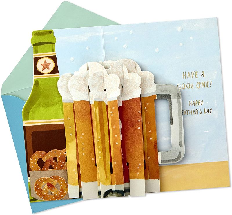 Photo 3 of 5 pack - Hallmark Paper Wonder Pop Up Fathers Day Card (Beer)
