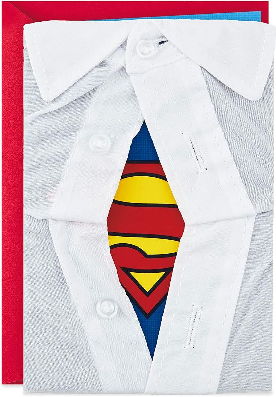 Photo 1 of 5 pack - Hallmark Signature Father's Day Card for Dad (Superman)