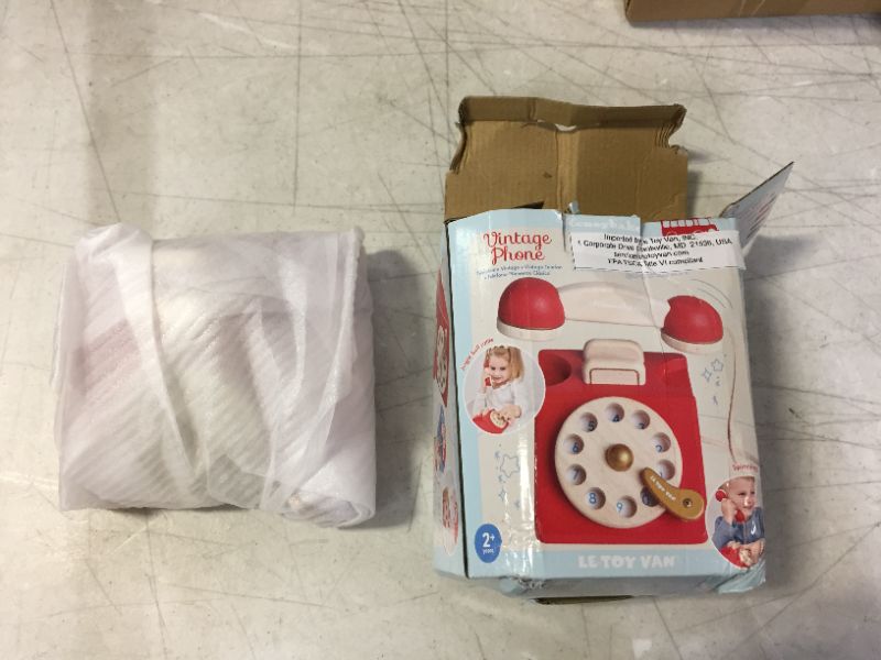 Photo 3 of Le Toy Van HONEYBAKE PLAY VINTAGE PHONE Kids Toddlers Wooden Pretend toy 2 yrs+