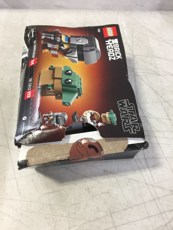 Photo 2 of LEGO BrickHeadz Star Wars The Mandalorian & The Child 75317 Building Kit, Toy for Kids and Any Star Wars Fan Featuring Buildable The Mandalorian and The Child Figures (295 Pieces)
