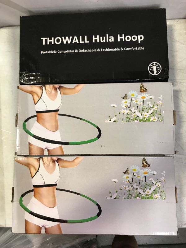 Photo 1 of 3PK WEIGHTED HOOLA HOOPS FOR EXERCISE