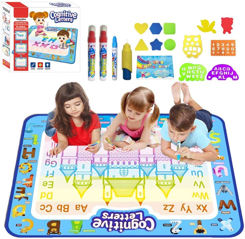 Photo 1 of N /A Large Doodle Mat Water mat Water Drawing Mat -- 40"X30"
