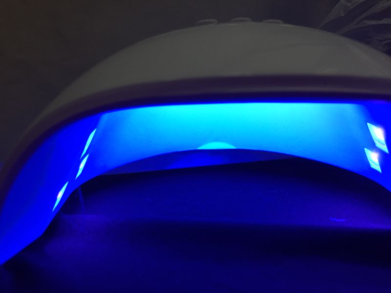 Photo 1 of ThougrLyh UV LED Nail Lamp, Nail Dryer LED Lamp with 3 Timers, UV Nail Light, White Gel UV LED Nail Lamp, Auto Sensor, Large LCD Display Lamp, Nail Dehydrator

