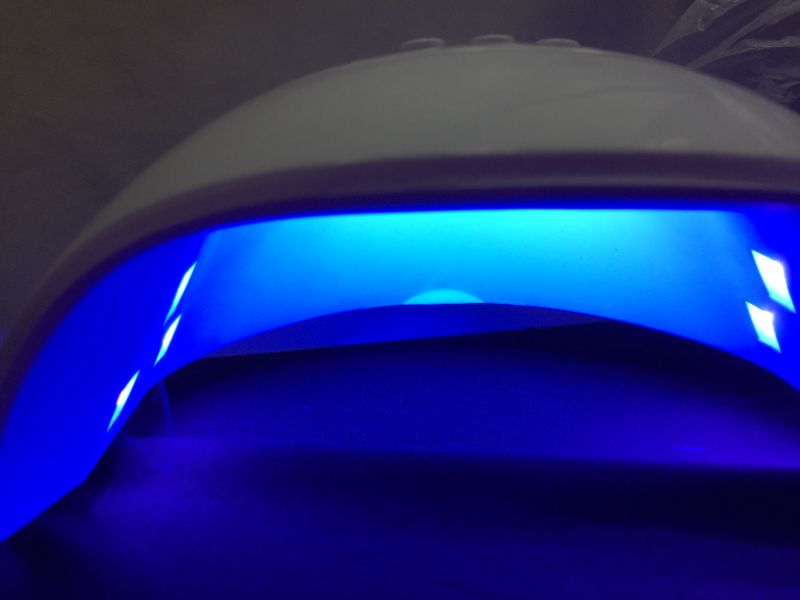 Photo 1 of ThougrLyh UV LED Nail Lamp, Nail Dryer LED Lamp with 3 Timers, UV Nail Light, White Gel UV LED Nail Lamp, Auto Sensor, Large LCD Display Lamp, Nail Dehydrator
