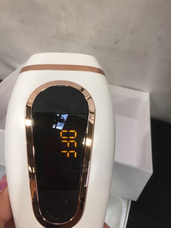 Photo 1 of IPL Hair Removal, 999,999 Flashes Painless Hair Remover Device for Whole Body Professional Hair Remover Device At-Home for Female
