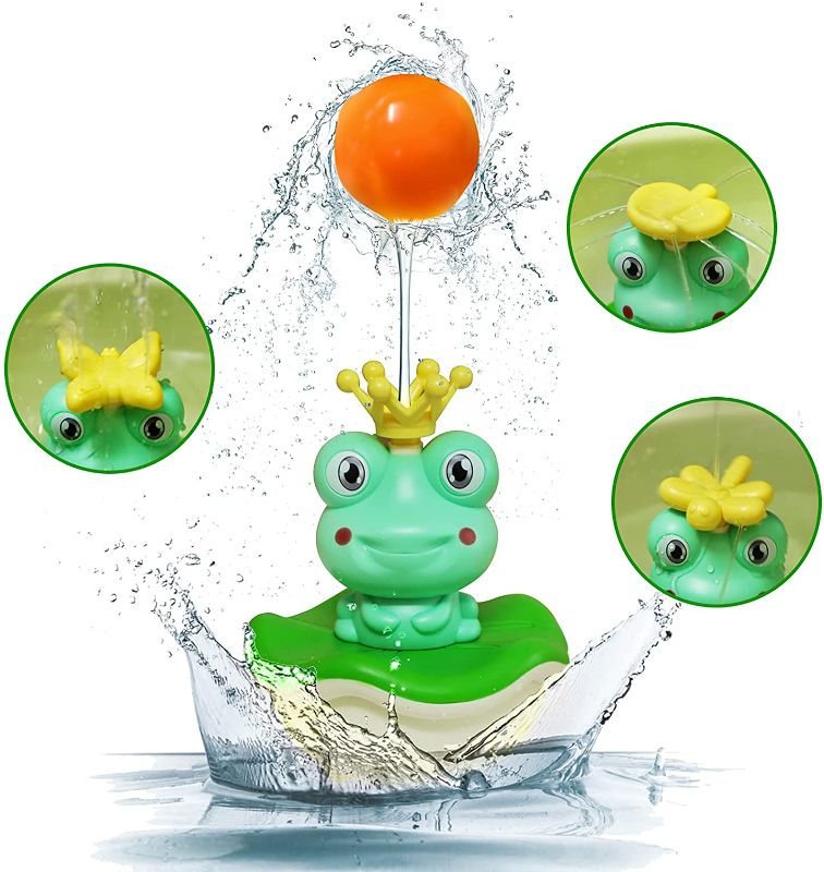 Photo 1 of 
STARYAR Bath Toys, 4 in 1 Bathtub Pool Toys,Spray Water Squirt Toy Baby Bath Toys,Cute Waterproof Electric Kids Swimming Floating Water Playing Toys