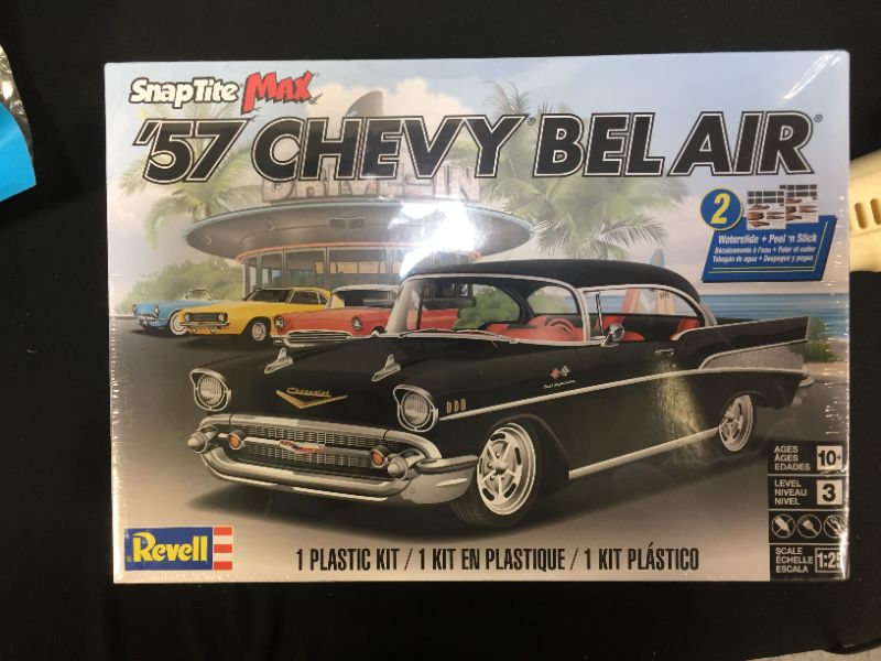 Photo 1 of Plastic Model Kit-57 Chevy Bel Air  (factory sealed)