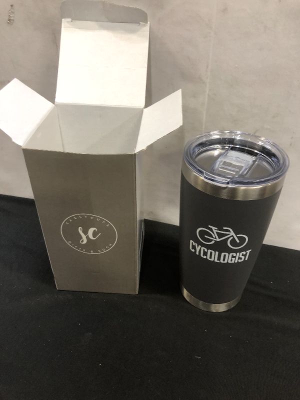 Photo 1 of 20oz tumbler grey/white