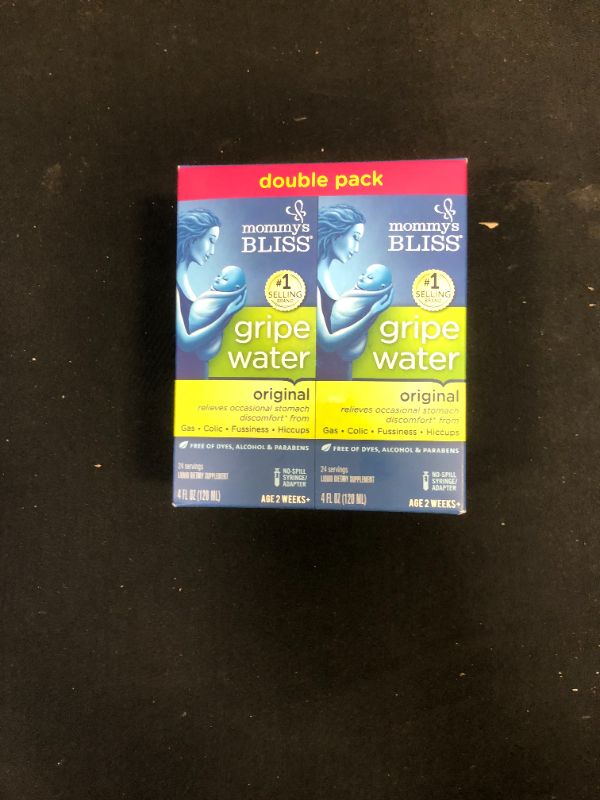 Photo 1 of Mommys bliss double pack gripe water 8 oz  exp-11-2022
