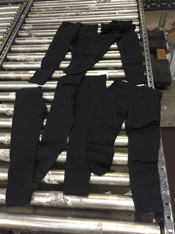Photo 1 of 5 black stretchy pants --size 5/6