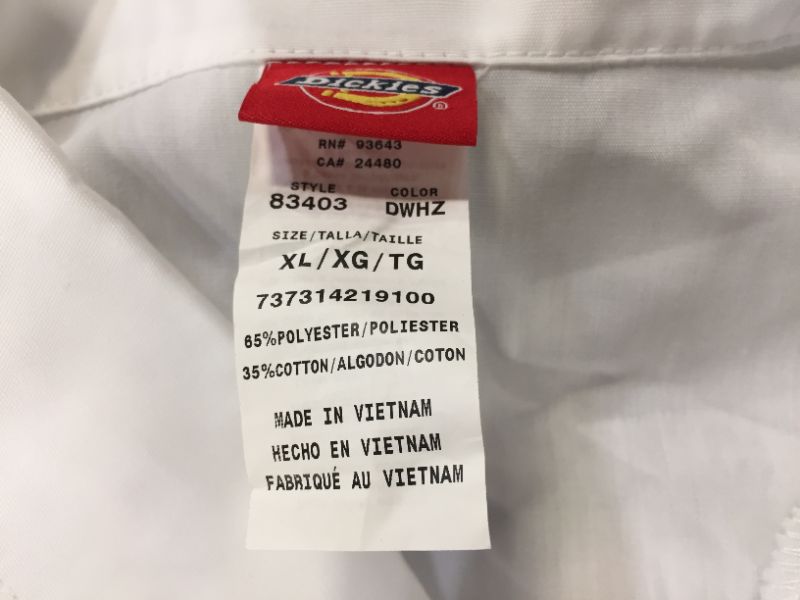 Photo 2 of Dickies Everyday Unisex 40 Inch Lab Coat--size xl
