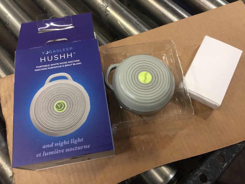 Photo 2 of Yogasleep Rohm + Hushh | The Original White Noise Machine | Soothing Natural Sound from a Real Fan | Noise Cancelling | Sleep Therapy, Office Privacy, Travel | for Adults & Baby | 101 Night Trial

