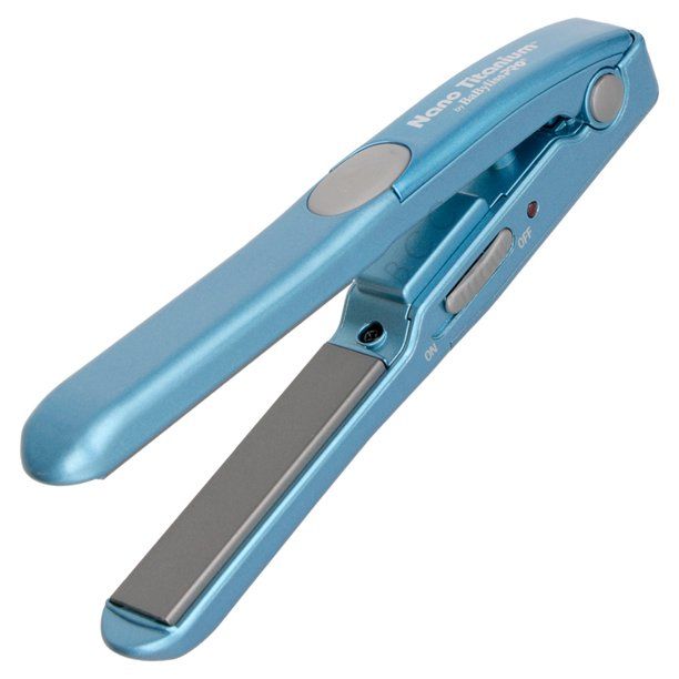 Photo 1 of Babyliss Pro Nano Titanium Mini Hair Straightening Flat Iron, 1"
