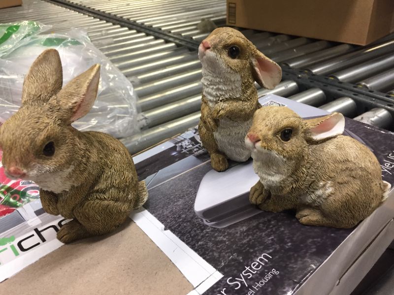 Photo 2 of 3 decorative rabbits -- 3 inch small 