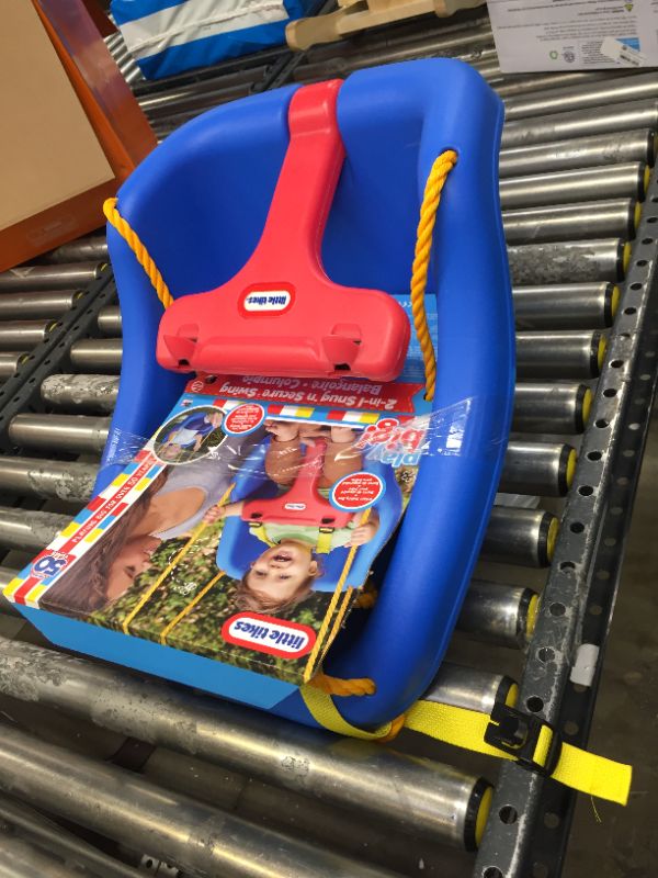 Photo 1 of Little Tikes 2-in-1 Snug 'n Secure Swing - Blue
