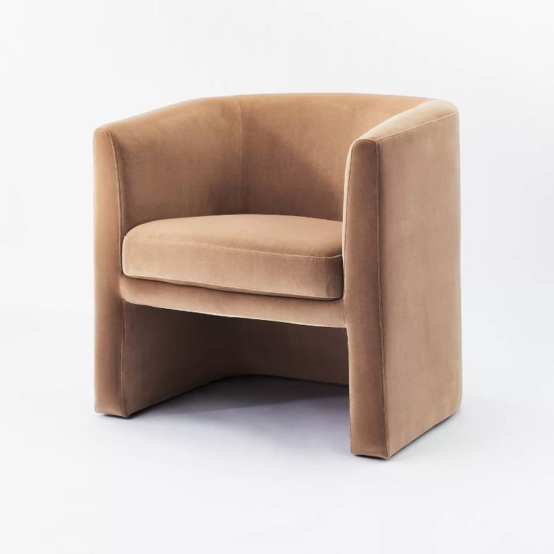 Photo 1 of Vernon Upholstered Barrel Accent Chair - Threshold™ designed with Studio McGee
