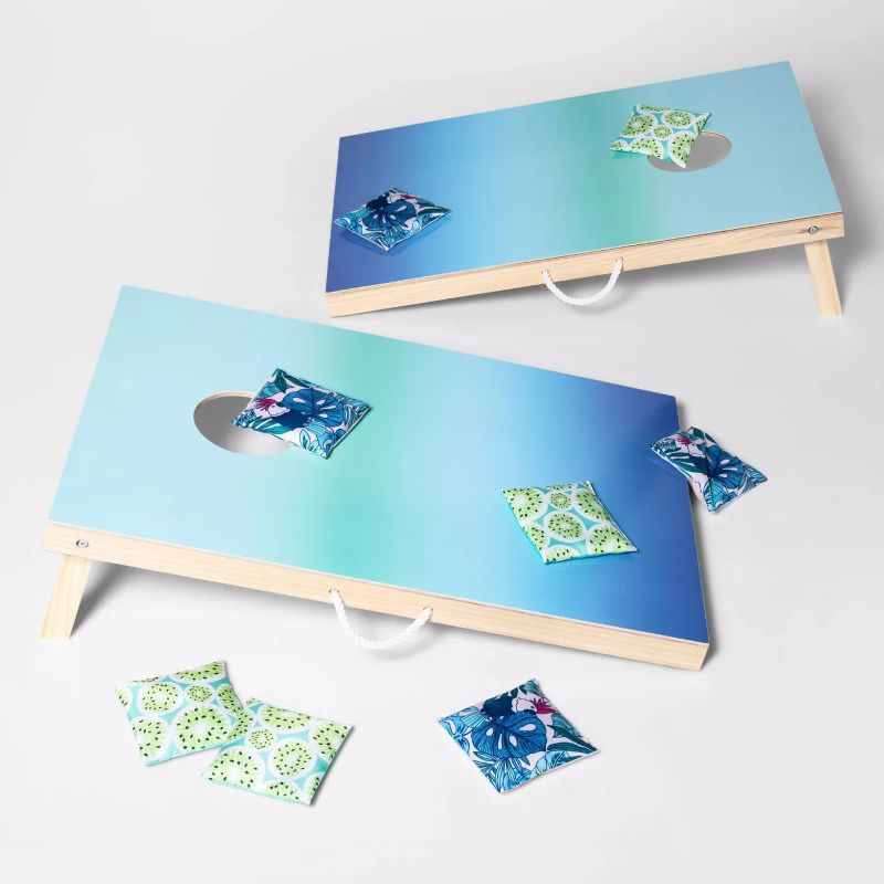Photo 1 of 2'x3' Wood Bean Bag Toss Game Set - Sun Squad™
