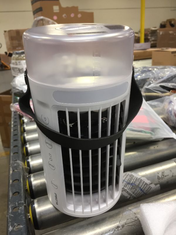 Photo 2 of VOSAREA Portable Air Cooler 4 in 1 Mini Air Conditioner Fan Air Cooling Fan Air Misting Cooler for Room Office
