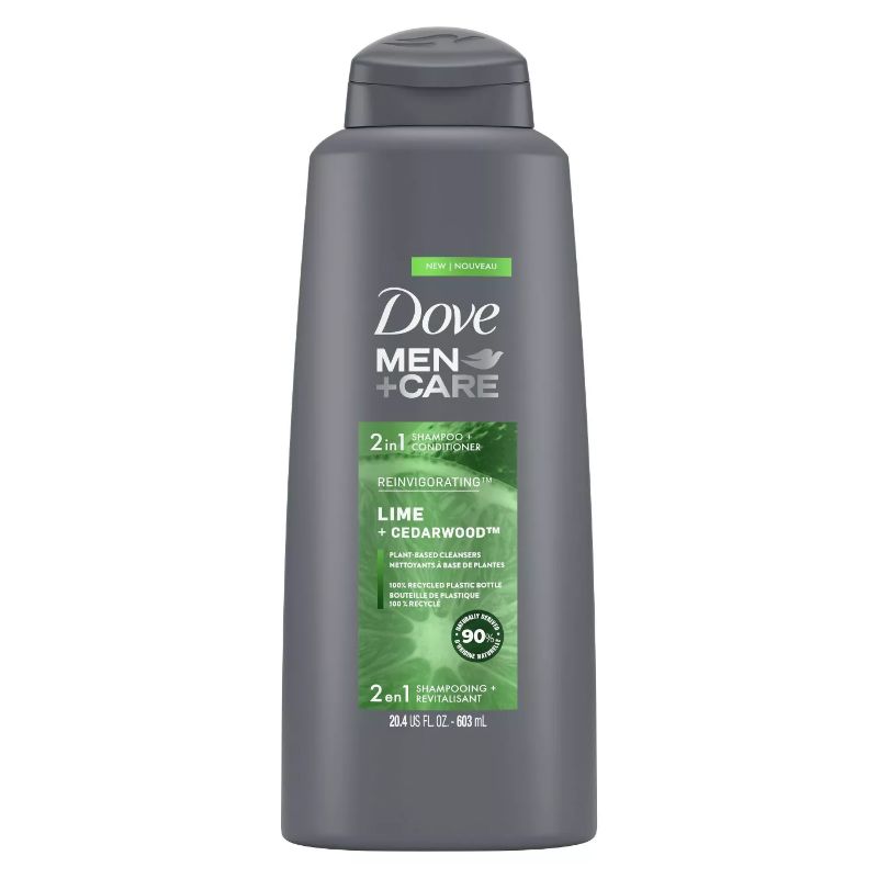 Photo 1 of 4PACK Dove Men+Care Lime + Cedar Shampoo - 20.4 fl oz/4pc
