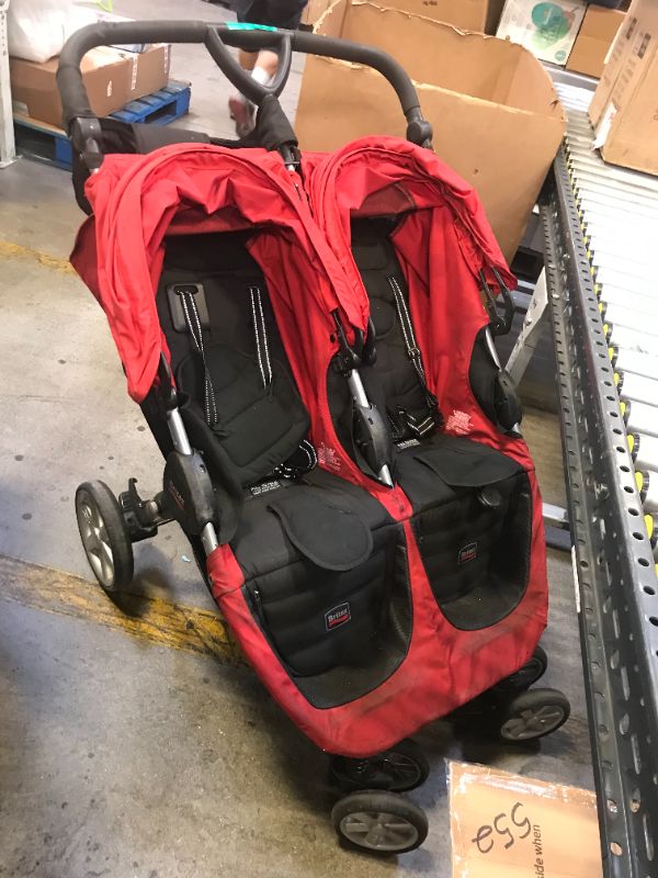 Photo 1 of Britax 2016 B-agile Double Stroller, Red
