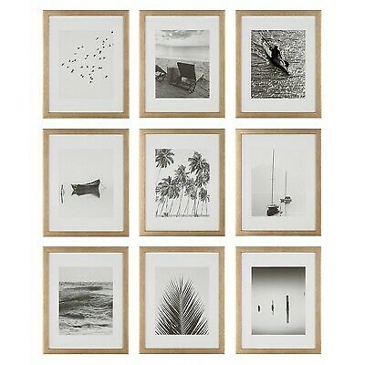 Photo 1 of (Set of 9) 11 x 14" Gallery Grid Kit Gold - Instapoints"
