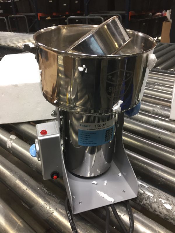 Photo 1 of New Arrival Brand Multifunction Swing Type 1000g Portable Grinder Herb Flood Flour Pulverizer Food Mill Grinding Machine
