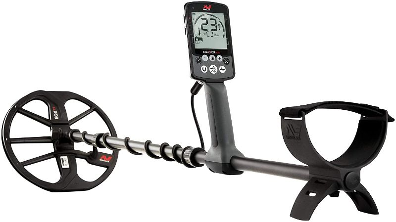 Photo 1 of Minelab Equinox 600 Metal Detector with EQX 11” Double-D Waterproof Coil
