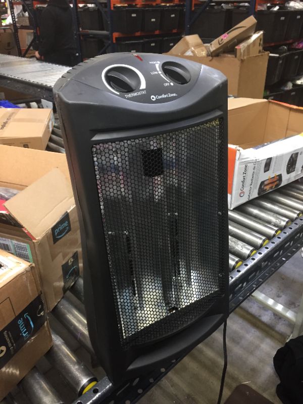 Photo 1 of Comfort Zone Quartz Radiant Tower Heater
