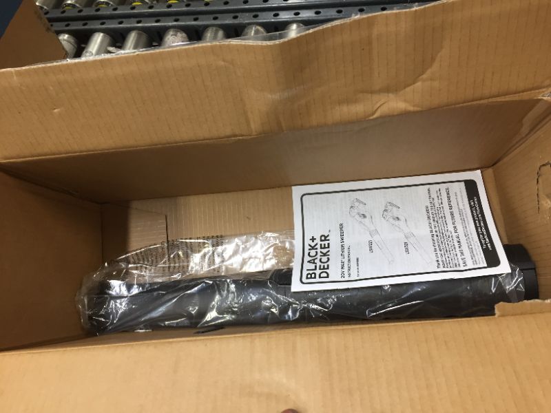 Photo 1 of Black + Decker Hard Surface Sweeper, Cordless LSW221