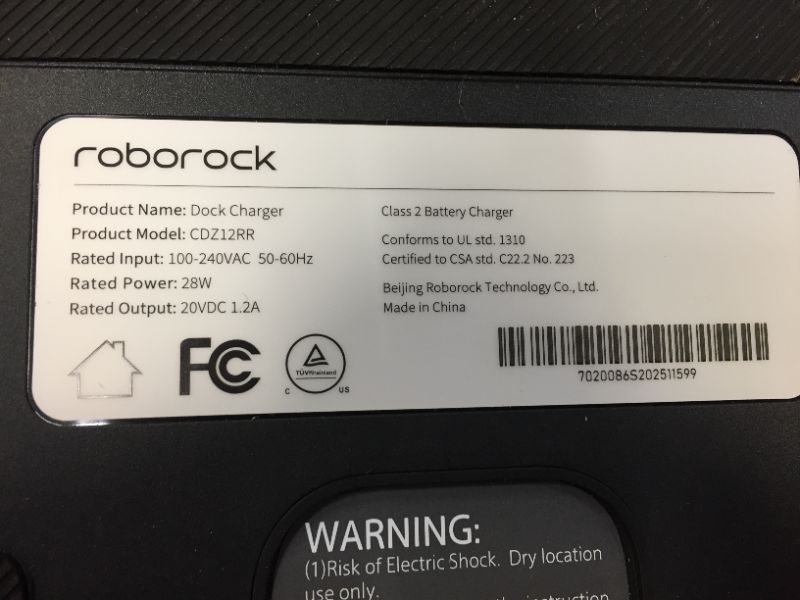 Photo 10 of Roborock S5 MAX Robot Vacuum and Mop Cleaner, Self-Charging Robotic Vacuum, Lidar Navigation, Selective Room Cleaning, No-mop Zones, 2000Pa Powerful Suction, 180mins Runtime, Works with Alexa
**NORMAL USE**