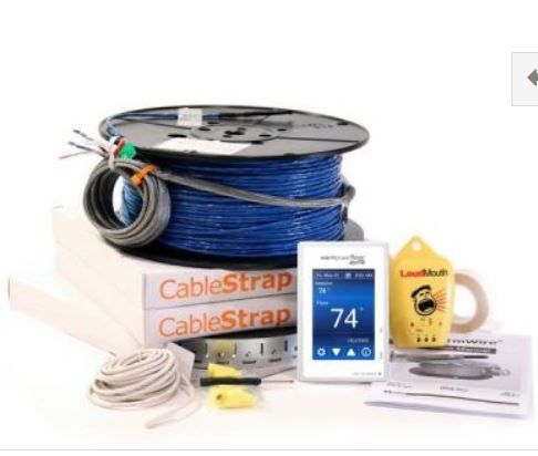 Photo 1 of WarmWire Kit · 150 Square Foot Radiant Floor Heating Cable (240V)