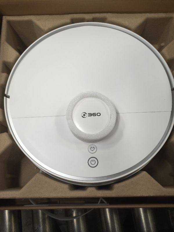 Photo 2 of 360 S5 LiDAR Robot Vacuum with Mapping Technology,2200Pa, Selective Room Cleaning, Schedule, Multi-Floor Mapping, No-Go Zones, Self Charge and Resume, Automatic Carpet Boost, Compatible with Alexa
