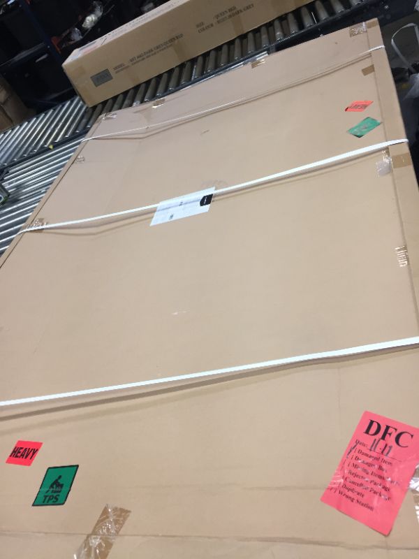 Photo 2 of  Amazon Basics Magnetic Dry Erase White Board, 35 x 47-Inch Whiteboard - Silver Aluminum Frame
