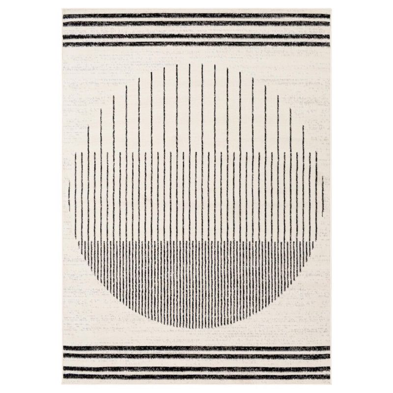 Photo 1 of 
Surya Pisa 7"10" x 10" Black, Ivory and Gray Area Rug, , large
Surya Pisa 7'10" x 10' Black, Ivory and Gray Area Rug