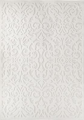 Photo 1 of Bourne Blur Damask Neutral 78" x 114" Area Rug