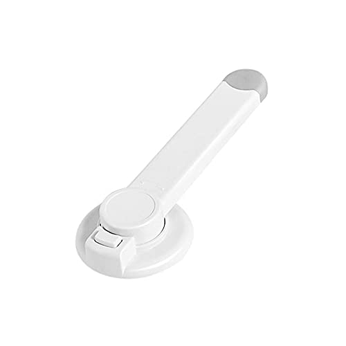 Photo 1 of Baby Toilet Lock Safety Bathroom Child Proof Toilet Seat Lock with 3M Adhesive No Tools Needed Toilet Lid Lock with Arm Locks for Little Kids (1 Pack)
