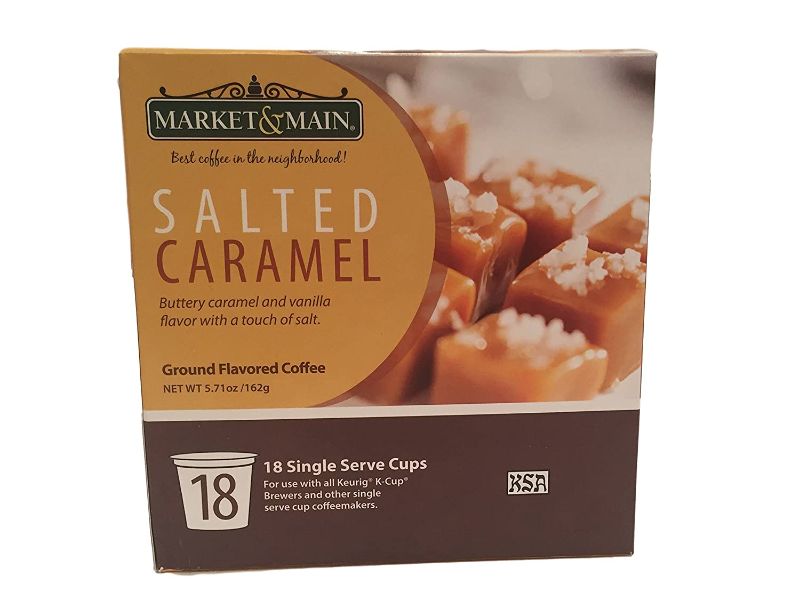 Photo 1 of Market & Main Salted Caramel 18 Single Serve Coffee Cups
