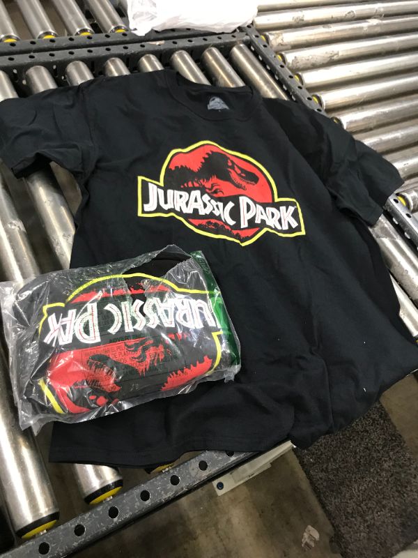 Photo 2 of 2 jurassic park t shirts -- sizes Large and 2XL