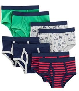 Photo 1 of Simple Joys by Carter's Boys' 8-Pack Underwear
 SIZE 4-5