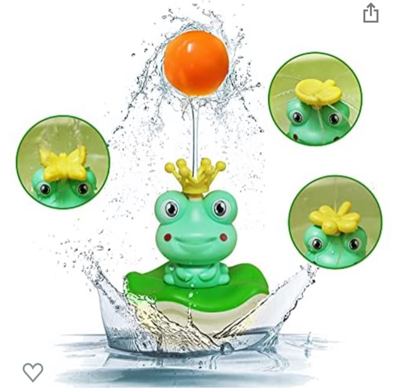 Photo 1 of STARYAR Bath Toys, 4 in 1 Bathtub Pool Toys,Spray Water Squirt Toy Baby Bath Toys,Cute Waterproof Electric Kids Swimming Floating Water Playing Toys