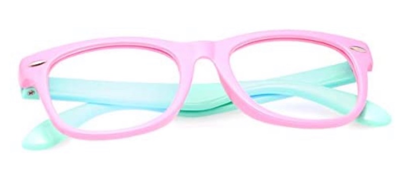 Photo 1 of Blue Light Blocking Glasses for Kids Boys Girls UV400 Protection Eyewear Anti Glare Flexible Eyeglasses for Children Age 3-12