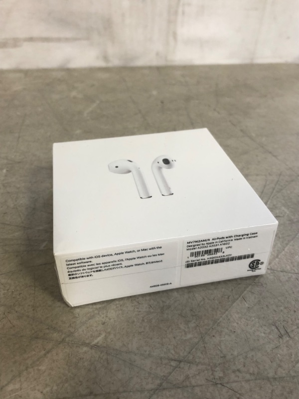 Photo 2 of Apple AirPods (2nd Generation) BRAND NEW FACTORY SEALED NEVER OPENED 
