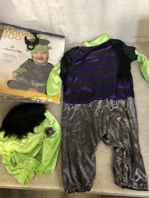 Photo 2 of Infant Monster Boo Costume FRANKENSTEIN 6 MONTHS SHOES NOT INCLUDED 
