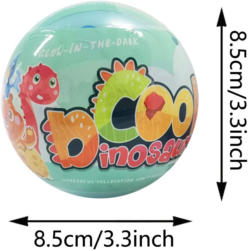 Photo 2 of Dinosour Hot Air Balloon Toys Set of 4, Assemble Easter Eggs for Kids, Easter Basket, Easter Party Gift