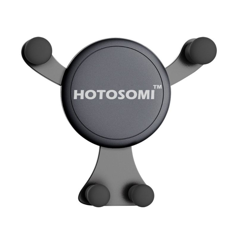 Photo 2 of HOTOSOMI Cellphone Gravity Car Mount for Smartphone.Cell Phone Mount HOTOSOMI Gravity Auto Lock Car Air Vent Phone Holder for iPhone,and Other Smartphones (Large Size: for 4.5-6.0 Inch Phone) (Grey)