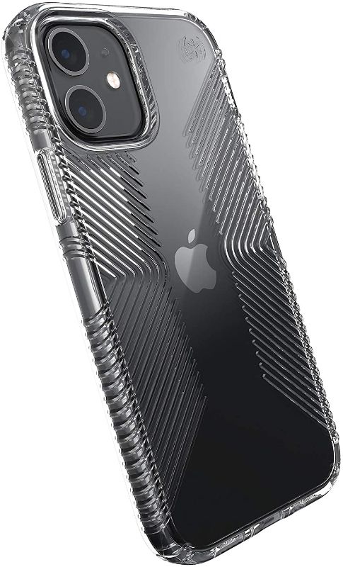 Photo 1 of Speck Products Presidio Perfect-Clear Grip iPhone 12, iPhone 12 Pro Case, Clear/Clear(3)