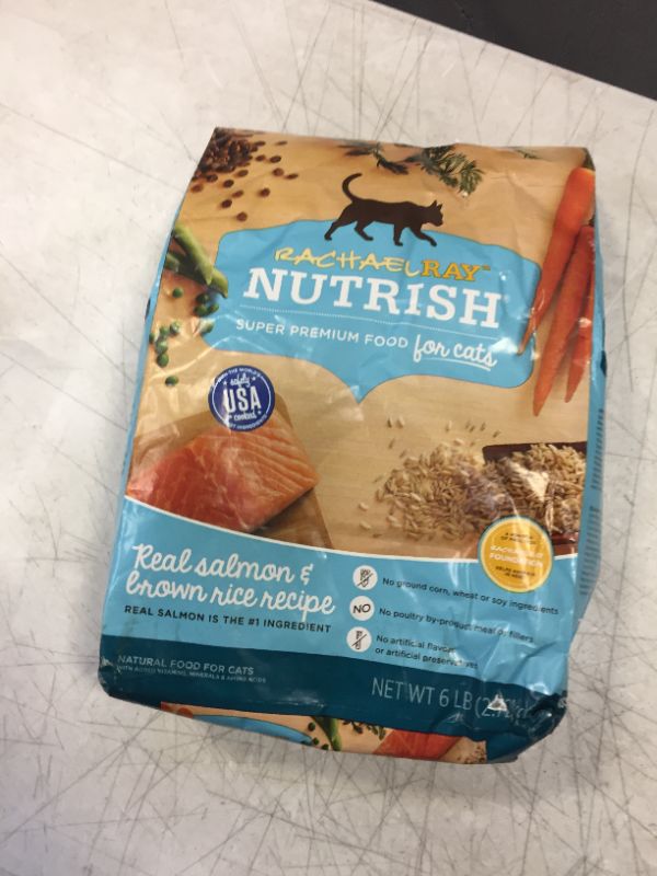 Photo 2 of Rachael Ray Nutrish Super Premium Dry Cat Food with Real Meat & Brown Rice exp 5/22